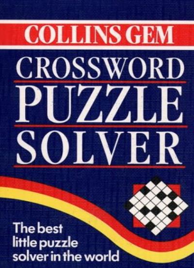 Crossword Puzzle Solver (Collins Gem) (Gem Dictionaries)