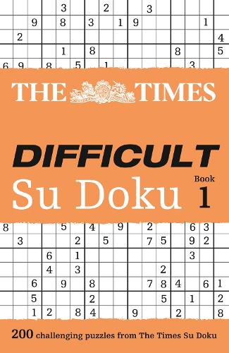 The Times Difficult Su Doku Book 1