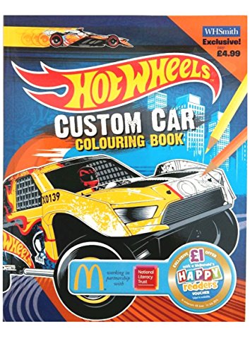 Custom Car Colouring Book EXTRA (Hot Wheels)