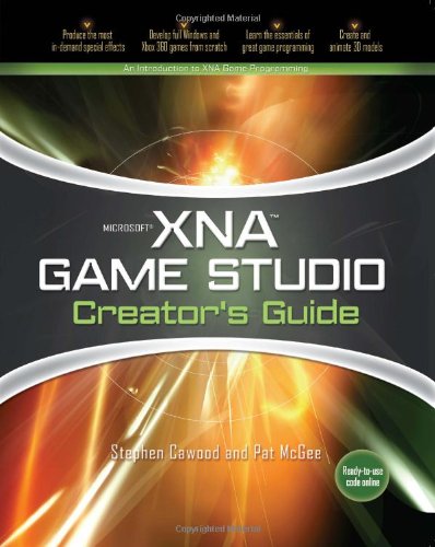 Microsoft XNA Game Studio Creator's Guide: An Introduction to XNA Game Programming