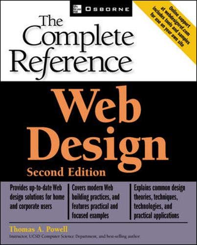 Web Design Complete Reference: The Complete Reference (Osborne Complete Reference Series)