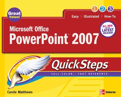Microsoft Office PowerPoint 2007 QuickSteps