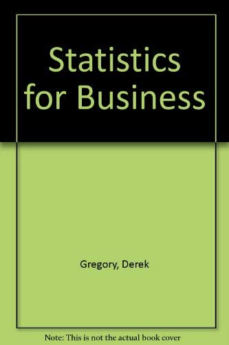 Statistics for Business