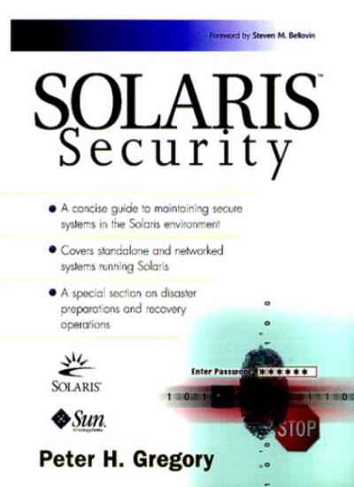 Solaris Security: For System Administrators (Sun Microsystems Press)