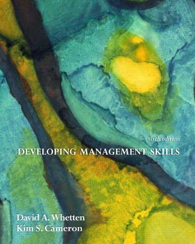 Developing Management Skills (Pie)