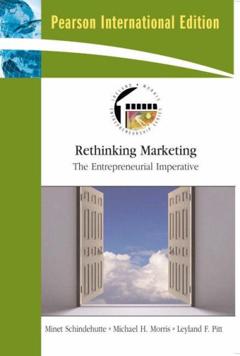 Rethinking Marketing: The Entrepreneurial Imperative