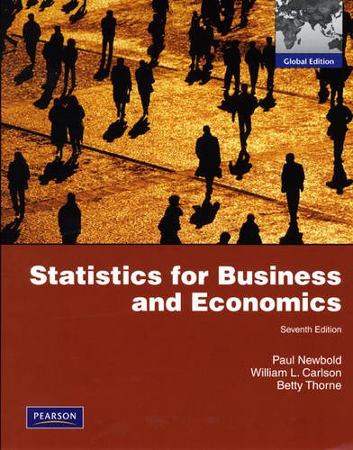 Statistics for Business and Economics: Global Edition (International Edition)