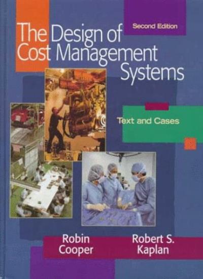 Design of Cost Management Systems