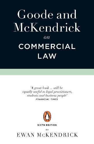 Goode and McKendrick on Commercial Law