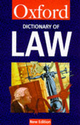 Dictionary of Law (Oxford Paperback Reference)