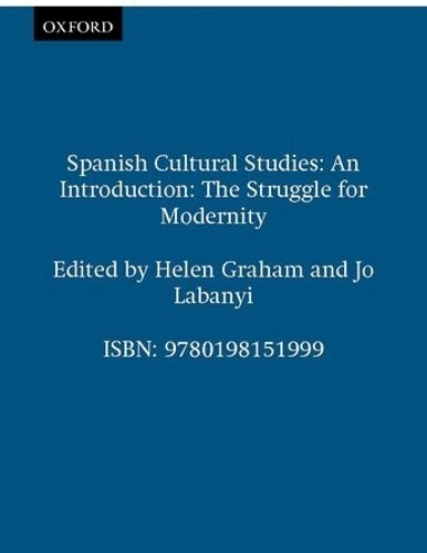 Spanish Cultural Studies: An Introduction