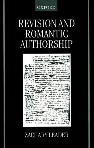 Revision and Romantic Authorship