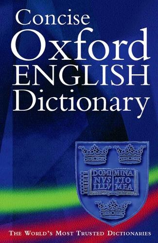 Concise Oxford English Dictionary