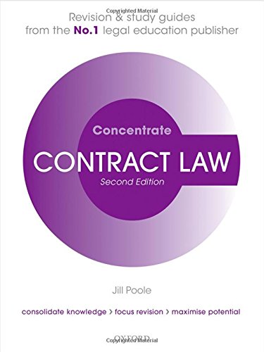Contract Law Concentrate Law Revision and Study Guide 2/e