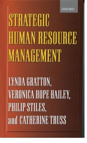 Strategic Human Resource Management