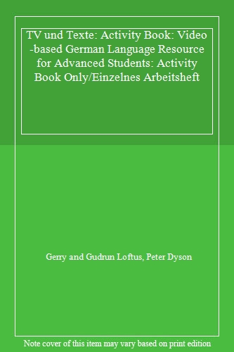 TV und Texte: Activity Book/Arbeitsheft