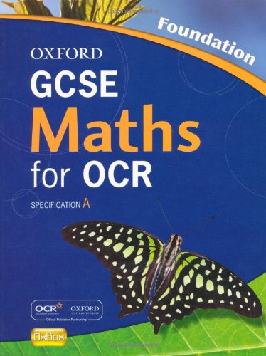 Oxford GCSE Maths for OCR Foundation Student Book