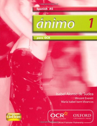Ánimo 1: Para OCR AS Students' Book (Animo)