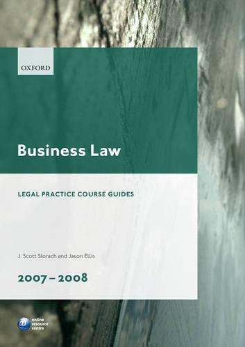 Business Law 2007-2008