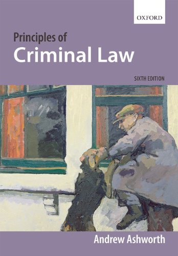 Principles of Criminal Law