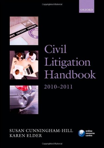 Civil Litigation Handbook 2010-11 (Legal Practice Course Guide)