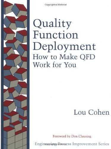 Quality Function Deployment: How to Make QFD Work for You: How to Make It Work (Engineering Process Improvement)