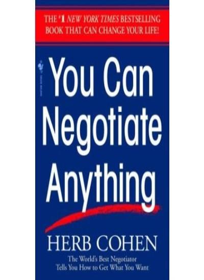 You Can Negotiate Anything