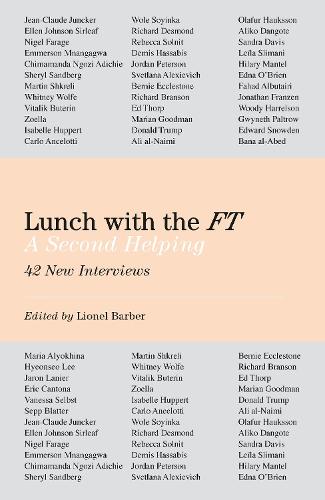 Lunch with the FT