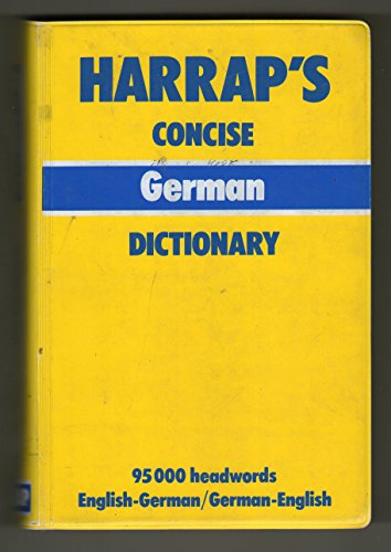Harrap's Concise German and English Dictionary