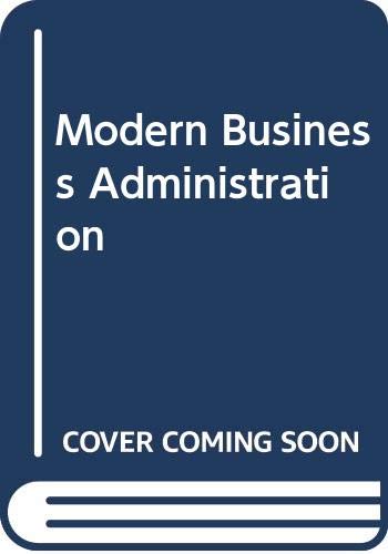 Modern Business Administration