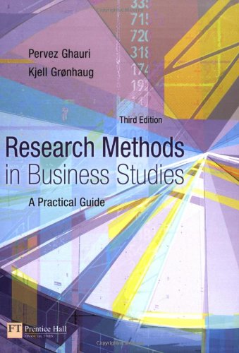 Research Methods in Business Studies: A Practical Guide