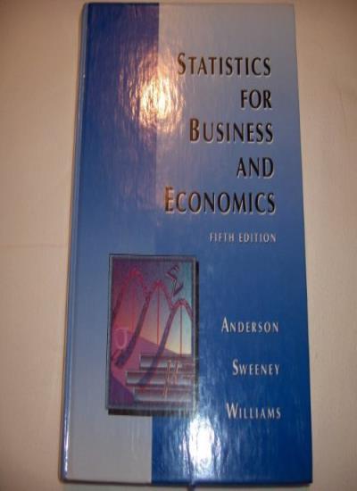 Statistics for Business and Economics