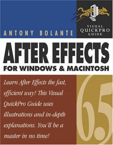 After Effects 6.5 for Windows and Macintosh: Visual QuickPro Guide (Visual QuickProject Guides)