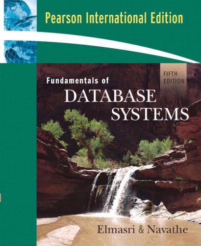 Fundamentals of Database Systems: International Version