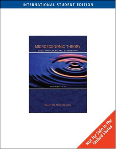 Microeconomic Theory