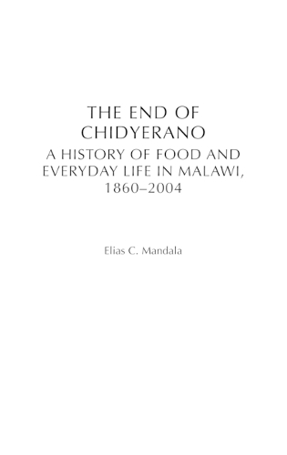The End of Chidyerano