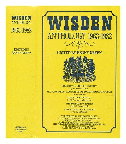 Wisden Anthology 1963-1982 (Wisden Anthologies)