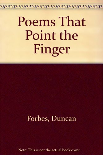 Poems That Point the Finger