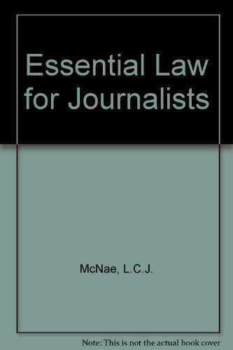 Essential Law for Journalists