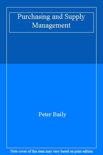 Purchasing and Supply Management