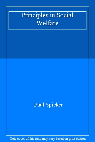 Principles in Social Welfare
