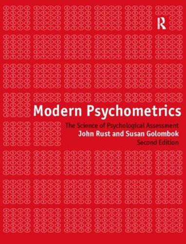 Modern Psychometrics