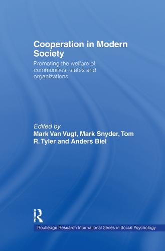 Cooperation in Modern Society
