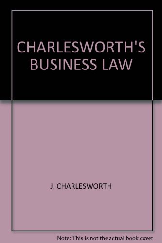 Charlesworth's Business Law