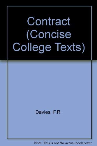 Contract (Concise College Texts)