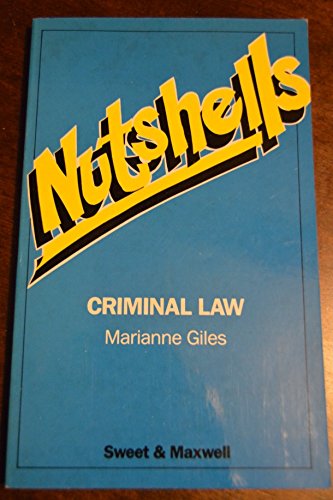 Criminal Law in a Nutshell (Nutshells S.)