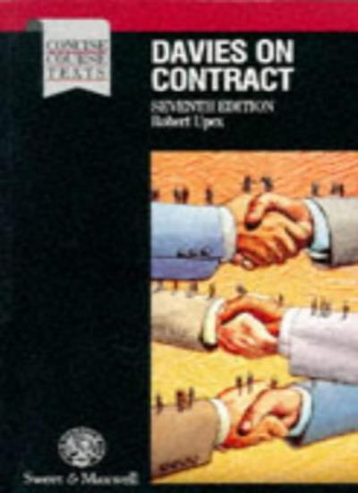 Davies on Contract (Concise Course Texts)