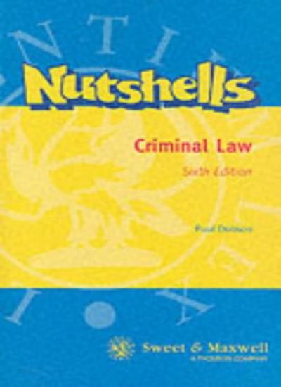 Criminal Law (Nutshells S.)