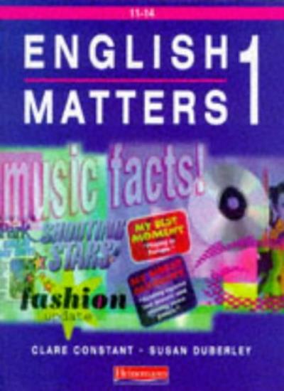 English Matters 11-14 Student Book 1