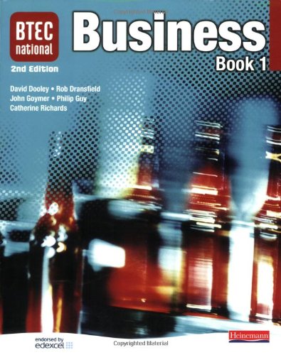 BTEC National Business: Book 1